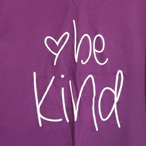 "Be kind" logo tee